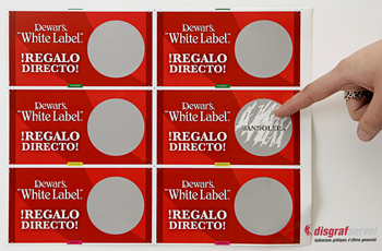 Tintas serigr&aacute;ficas especiales Rascables